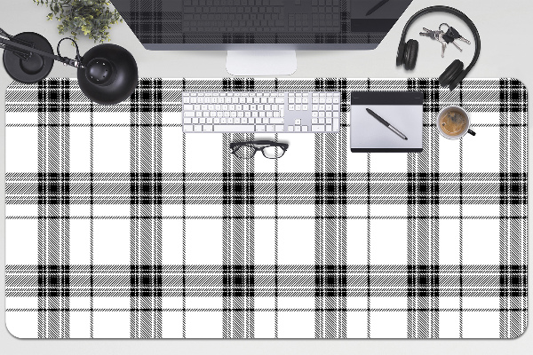 Velká podložka na stůl Plaid pattern