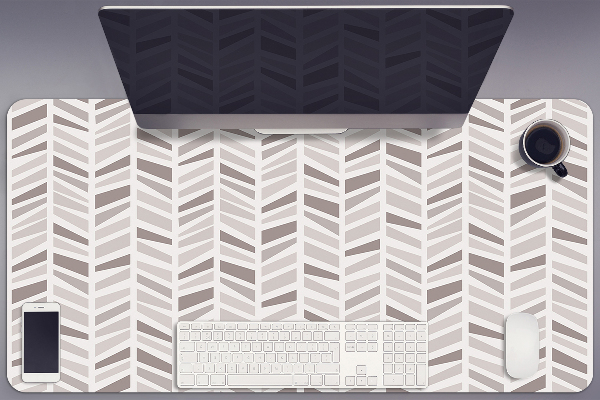 Pracovní podložka na stůl Geometrie herringbone