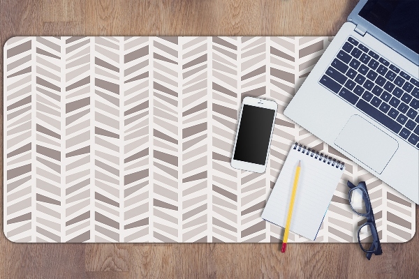 Pracovní podložka na stůl Geometrie herringbone