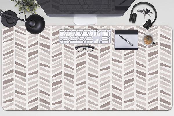 Pracovní podložka na stůl Geometrie herringbone