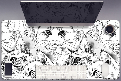Pracovní podložka s obrázkem Načrtnuté kočky