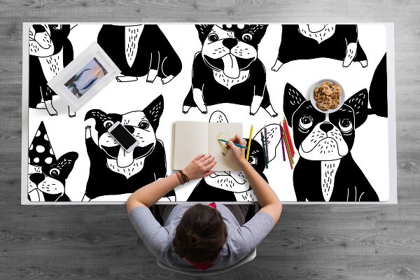 Velká podložka na stůl pro děti Veselé psi
