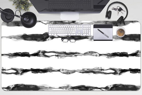 Velká ochranná podložka na stůl Linky inkoustu