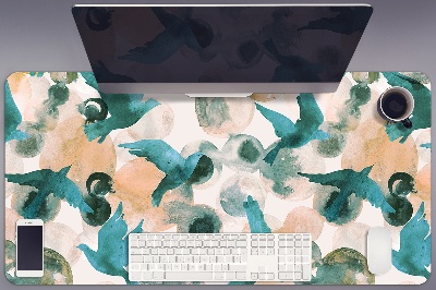 Podložka na psací stůl Akvarel ptáci