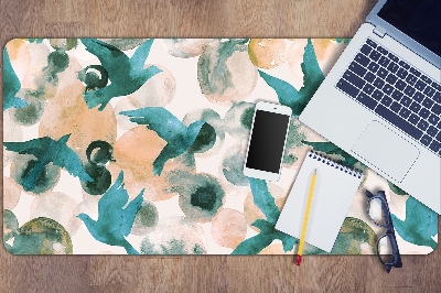 Podložka na psací stůl Akvarel ptáci