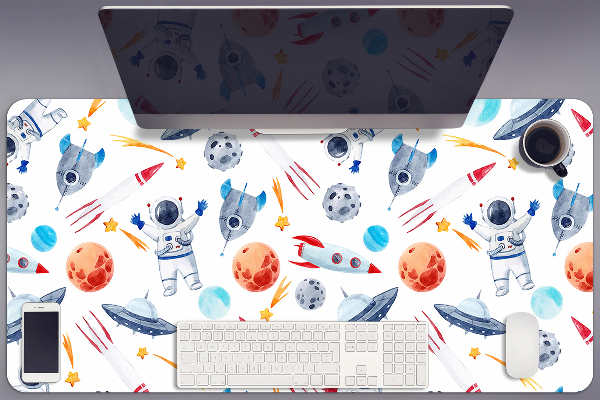 Velká podložka na stůl pro děti Astronaut
