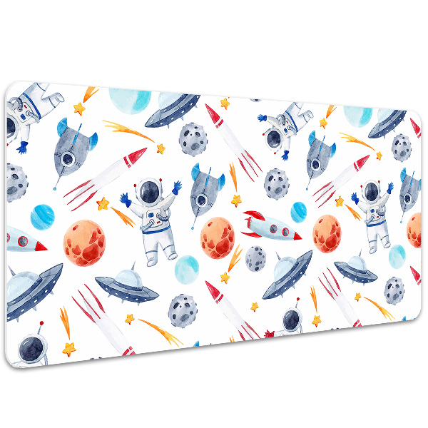 Velká podložka na stůl pro děti Astronaut