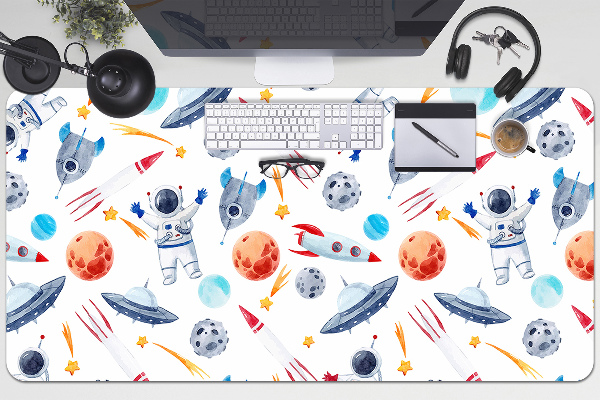 Velká podložka na stůl pro děti Astronaut