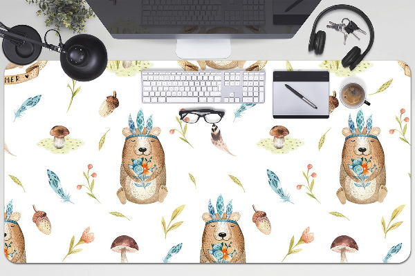 Velká podložka na stůl Indian bear