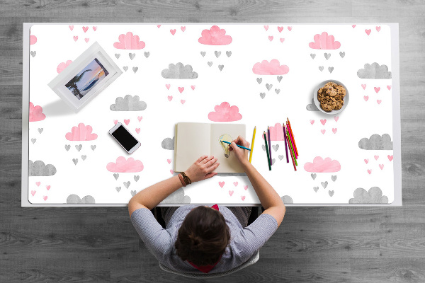 Ochranná podložka na stůl Minimalistické mraky