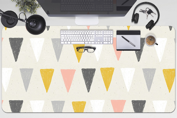 Podložka na psací stůl Trojúhelníkový pattern