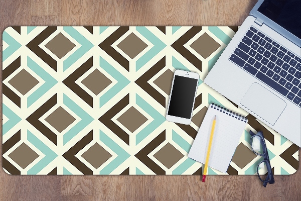 Velká podložka na stůl pro děti Retro pattern