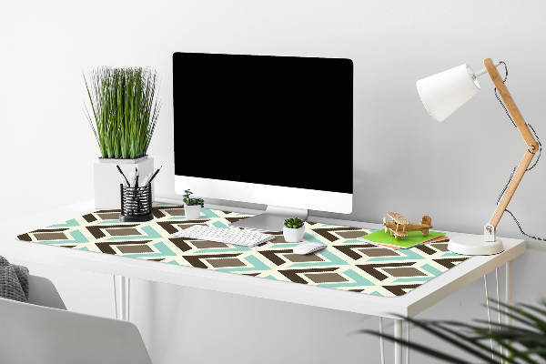 Velká podložka na stůl pro děti Retro pattern