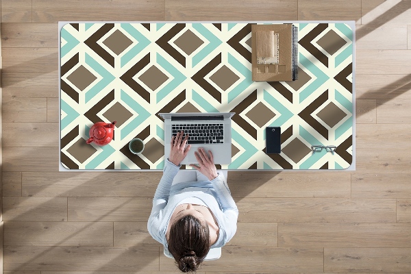 Velká podložka na stůl pro děti Retro pattern
