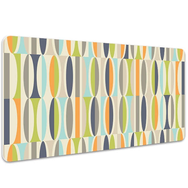 Velká podložka na stůl pro děti Retro pattern