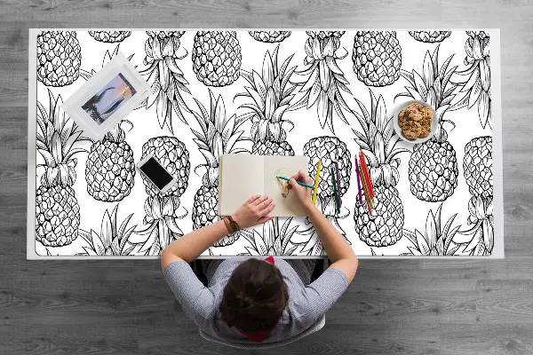 Velká podložka na stůl pro děti Ananasy