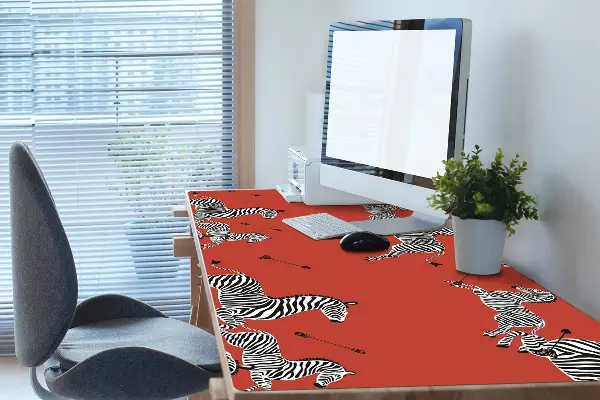 Velká podložka na stůl pro děti Zebra