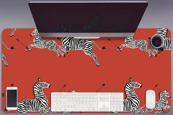 Velká podložka na stůl pro děti Zebra