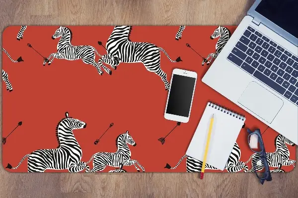 Velká podložka na stůl pro děti Zebra