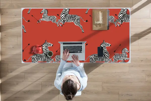 Velká podložka na stůl pro děti Zebra