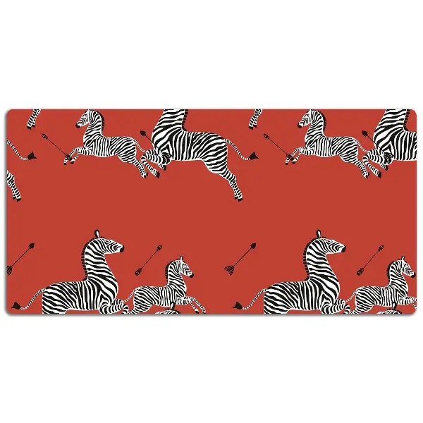 Velká podložka na stůl pro děti Zebra