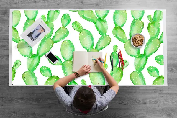 Ochranná podložka na stůl Pastel kaktusy