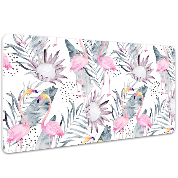 Velká podložka na stůl pro děti Flamingos