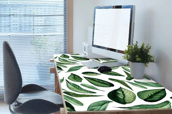 Podložka na psací stůl Zelené písmena