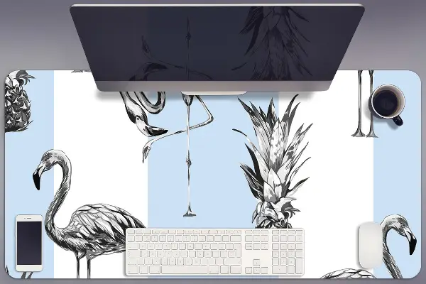 Ochranná podložka na stůl Flaming a ananas