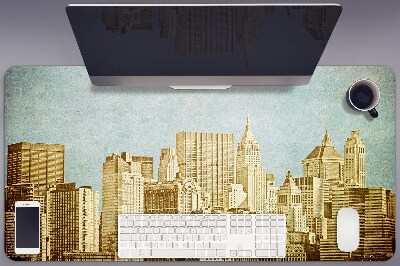 Pracovní podložka na stůl Manhattan mrakodrapy