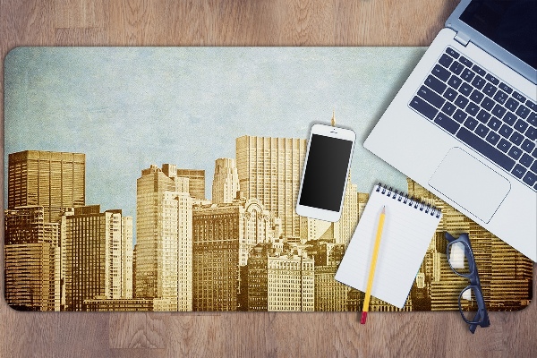 Pracovní podložka na stůl Manhattan mrakodrapy