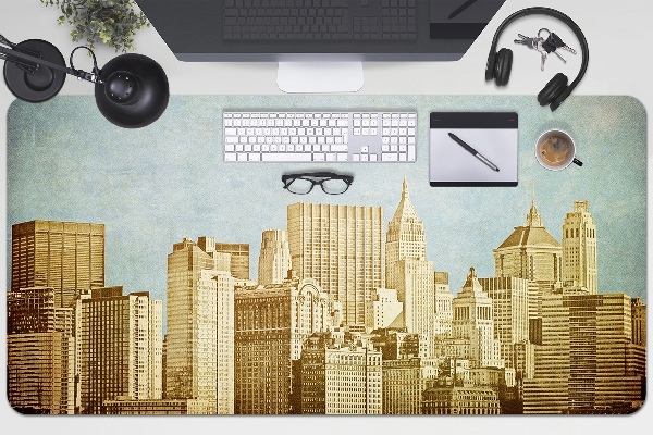 Pracovní podložka na stůl Manhattan mrakodrapy