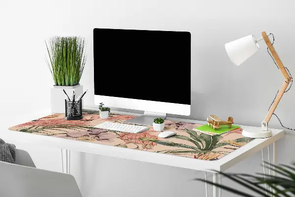 Velká podložka na stůl pro děti Flamingos