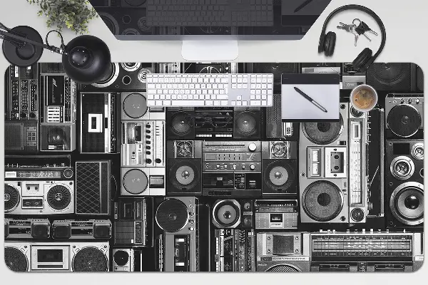 Pracovní podložka na stůl Stará škola boombox