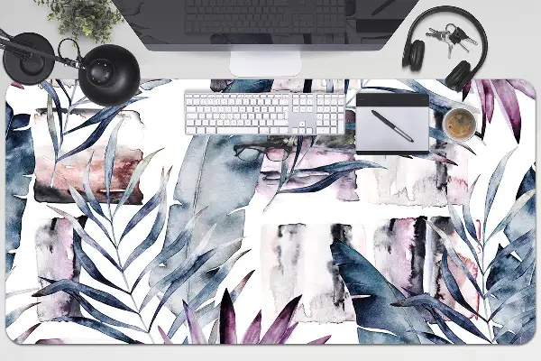 Ochranná podložka na stůl Mramorové květiny