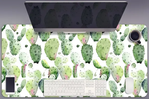 Pracovní podložka na stůl Tropické kaktusy