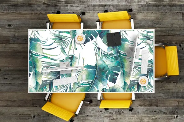 Podložka na psací stůl Palmové písmena