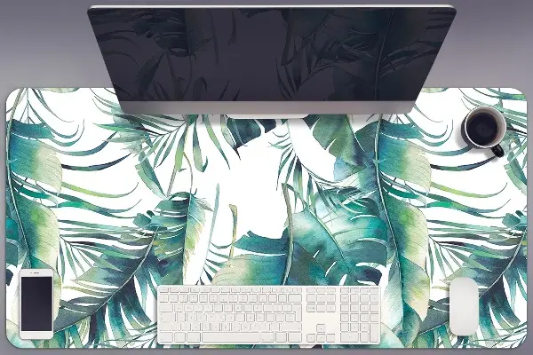 Podložka na psací stůl Palmové písmena