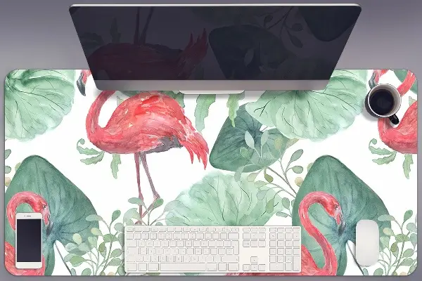 Pracovní podložka na stůl Exotické plameňáků