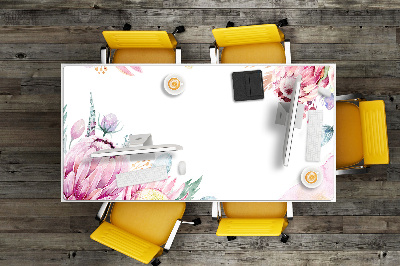 Podložka na psací stůl Květ frame