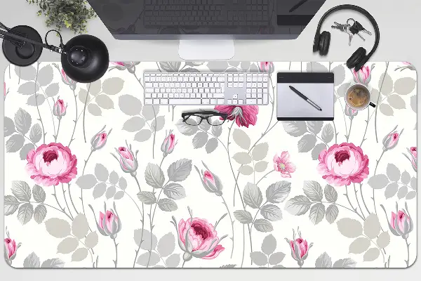 Podložka na psací stůl Pastelové roses
