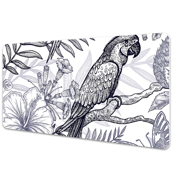 Ochranná podložka na stůl Skicování papoušek