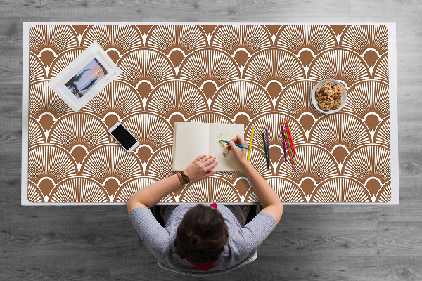Velká ochranná podložka na stůl Ve stylu art deco