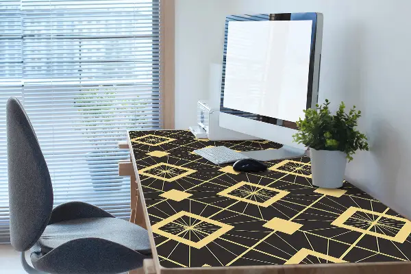 Velká podložka na stůl pro děti Retro pattern
