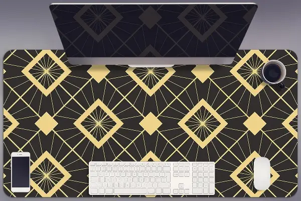 Velká podložka na stůl pro děti Retro pattern