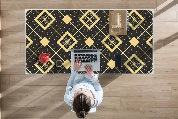 Velká podložka na stůl pro děti Retro pattern