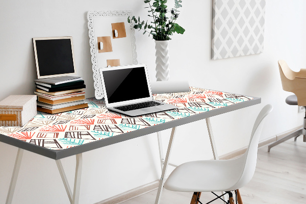 Velká ochranná podložka na stůl Etnické pattern