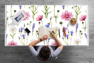 Pracovní podložka s obrázkem Květy sedmikrásky