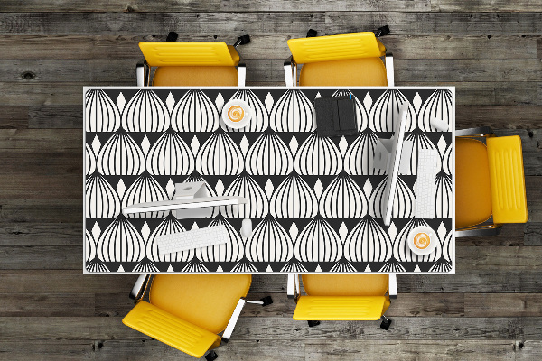 Velká podložka na stůl pro děti Retro pattern