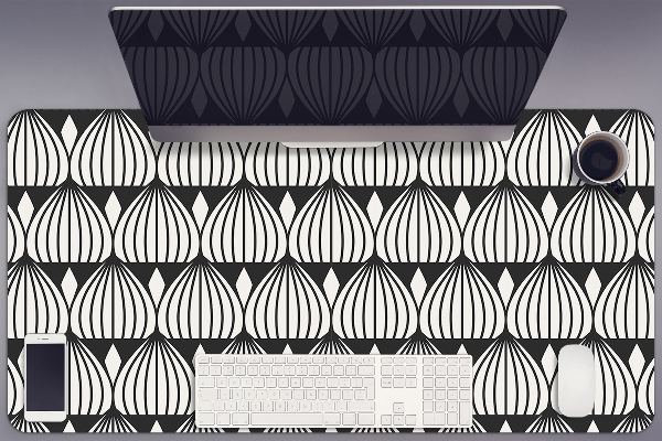 Velká podložka na stůl pro děti Retro pattern